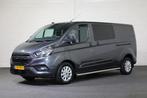 Ford Transit Custom 2.0 TDci L2 H1 Limited DC Automaat Leer, Automaat, Gebruikt, Euro 6, Overige kleuren