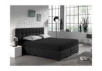 Dreamhouse Dubbel Jersey 220 gr. Hoeslaken Zwart, Huis en Inrichting, Nieuw