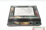 Giuliano Ottaviani opera scatola in lastra argento 925 legno