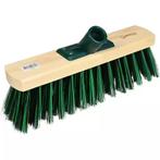 Benson Groene straatbezem - 30 cm - Houten steel - Vijf r..., Tuin en Terras, Hand-tuingereedschap, Ophalen of Verzenden, Nieuw