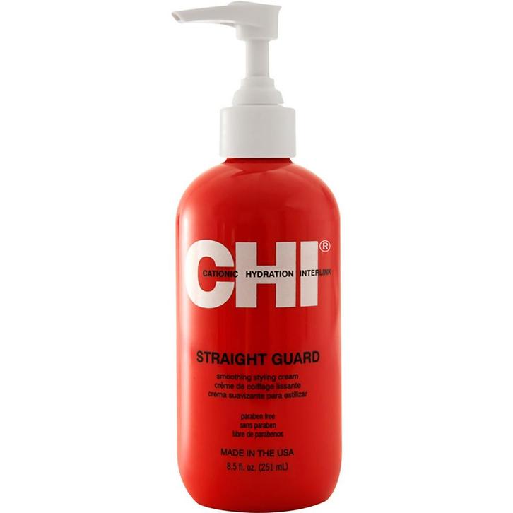 CHI  44 Iron Guard  Straight Guard Smoothing Cream  200 gr, Sieraden, Tassen en Uiterlijk, Uiterlijk | Haarverzorging, Nieuw, Verzenden