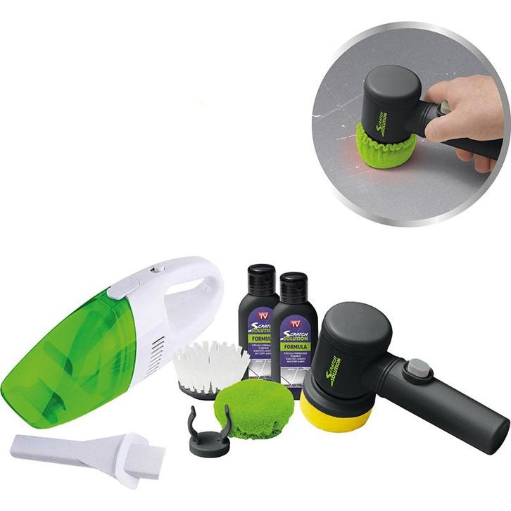 Elektrische krasverwijderaar autolak - met autostofzuiger –, Doe-het-zelf en Verbouw, Gereedschap | Handgereedschap, Verzenden