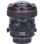 Tweedehands Canon TS-E 17mm f/4.0L CM5327, Audio, Tv en Foto, Fotografie | Lenzen en Objectieven, Groothoeklens, Gebruikt, Ophalen of Verzenden