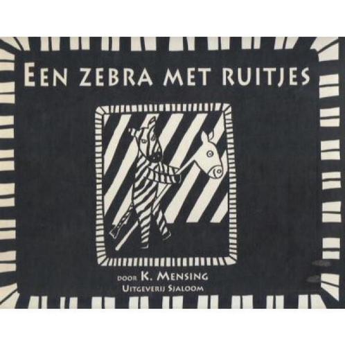 Een zebra met ruitjes 9789062492152 Mensing, Boeken, Prentenboeken en Plaatjesalbums, Zo goed als nieuw, Verzenden