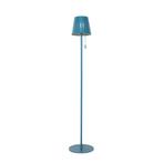 Buiten vloerlamp blauw incl. LED 3-staps dimbaar op solar -, Tuin en Terras, Buitenverlichting, Nieuw, Overige materialen