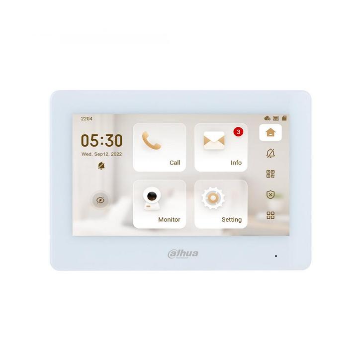 Dahua VTH5422HW Video Intercom 7 binnenpost PoE en 2-Draads, Doe-het-zelf en Verbouw, Alarmsystemen, Verzenden