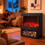 Elektrische haard Leora, 2 verwarmingsstanden, thermostaat,