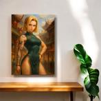 Makayhos - [Canvas] Android 18 – Oriental Blossom, Nieuw