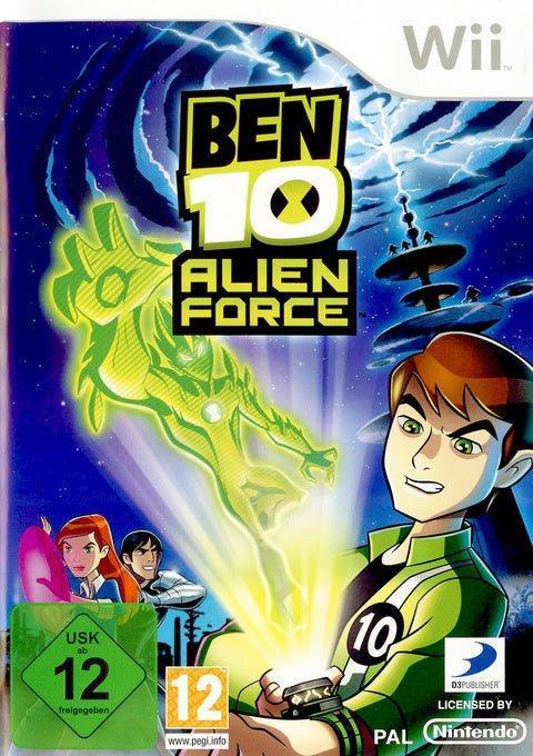 Wii Ben 10 Alien Force, Spelcomputers en Games, Games | Nintendo Wii, Zo goed als nieuw, Verzenden