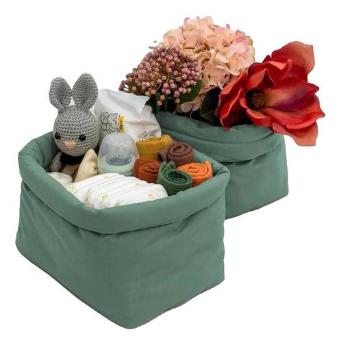 Mordesign Mommy Green 2 stuks Opbergmandjes FD-15, Kinderen en Baby's, Kinderkamer | Inrichting en Decoratie, Nieuw, Verzenden