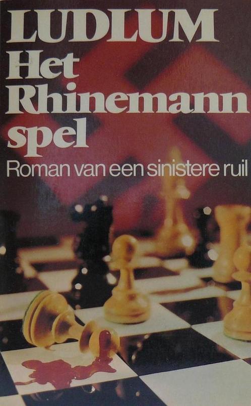 RHINEMANN SPEL 9789024518722 Ludlum, Boeken, Thrillers, Gelezen, Verzenden