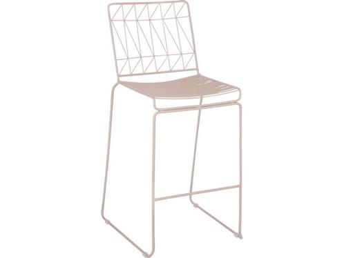 Mica Decorations Bueno Barkruk voor Buiten - L53 x B55 x, Huis en Inrichting, Woonaccessoires | Overige, Nieuw, Verzenden