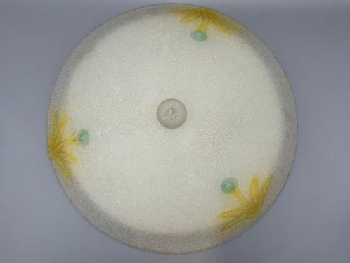 Plafondlamp - Glas - Grote plafonnière, Antiek en Kunst, Curiosa en Brocante
