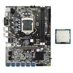 B75-BTC 12 GPU Moederbord met CPU ETH Mining 1 jaar garantie