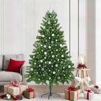 vidaXL Kerstboom met 300 LED met standaard Groen 210 cm PE, Diversen, Kerst, Verzenden, Nieuw