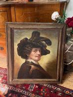 Rembrandt Van Rijn (1606-1669), Naar - Ritratto di, Antiek en Kunst