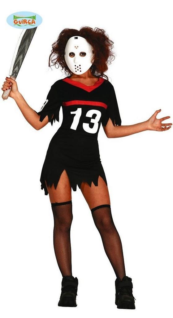 Jason Voorhees kostuum dames, Hobby en Vrije tijd, Feestartikelen, Feestartikel, Nieuw, Verzenden