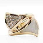 Bvlgari - Ring - 18 karaat Geel goud, parelmoer, Sieraden, Tassen en Uiterlijk, Ringen, Nieuw
