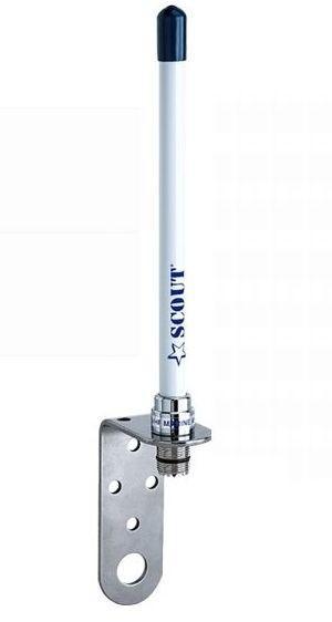 Marifoon antenne Scout KM-10 wit, lengte 18 cm., Watersport en Boten, Bootonderdelen, Nieuw, Zeilboot of Motorboot, Ophalen of Verzenden