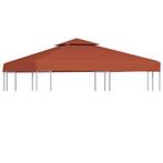 vidaXL Prieeldak 2-laags 310 g/m² 3x3 m terracottakleurig, Verzenden, Nieuw