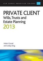 CLP legal practice guides: Private client: wills, trusts and, Gelezen, Professor Lesley King, Helen Cousal, Verzenden