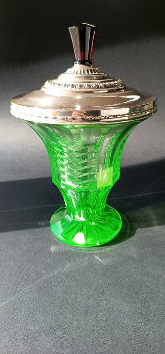 Art Deco Plengoffervat - .800 zilver - 1930-1940, Antiek en Kunst, Antiek | Goud en Zilver
