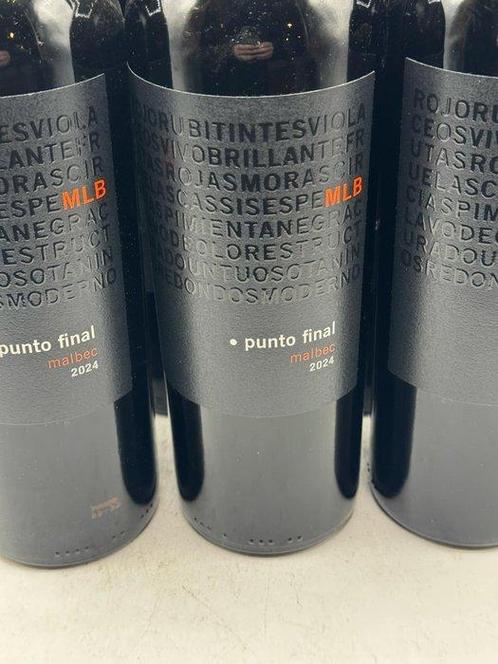 2024 Punto Final, Malbec MLB - Mendoza - 12 Flessen (0.75, Verzamelen, Wijnen