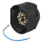 ProPlus Stekkerdoos - 13-polig - Multicon West - PVC - zwart, Ophalen of Verzenden, Nieuw