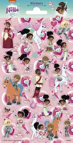 Nella De Ridderprinses Stickers Glitter, Verzenden, Nieuw