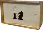 Clown Games - Schaakstukken Hout (6cm) | Clown Games -, Hobby en Vrije tijd, Gezelschapsspellen | Bordspellen, Verzenden, Nieuw