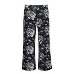 MAC • Chiara cropped broek bloem • 36, Kleding | Dames, Broeken en Pantalons, Verzenden, Zwart, MAC, Nieuw