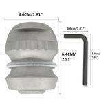 2dekans | Trailer Deel Koppeling Lock Trekhaak Lock Tow, Ophalen of Verzenden, Zo goed als nieuw