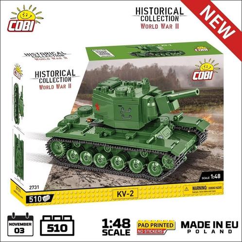 COBI 2731 KV-2 (Leger bouwsets, Modelbouwsets), Kinderen en Baby's, Speelgoed | Bouwstenen, Nieuw, Verzenden
