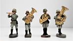 Elastolin - Speelgoed 4 musiciens militaire de la Wehrmacht, Nieuw