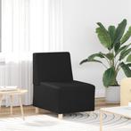 vidaXL Sofa Stoel Zwart 55 x 74 x 82 cm Kunstleer, Verzenden, Nieuw, Leer, Minder dan 150 cm