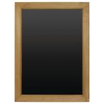 Krijtbord houten lijst - 45x60cm, Verzenden, Nieuw in verpakking