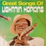 LP gebruikt - Lightnin Hopkins - Great Songs Of Lightnin..., Cd's en Dvd's, Vinyl | Jazz en Blues, Verzenden, Zo goed als nieuw