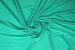 Viscose tricot – Turquoise, Hobby en Vrije tijd, Stoffen en Lappen, 200 cm of meer, Nieuw, Groen, Overige materialen