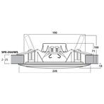 Inbouw luidsprekers buiten speakers overkapping 2x 45 RMS, Nieuw