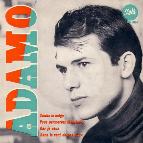 Single - Adamo - Tombe La Neige, Cd's en Dvd's, Vinyl | Wereldmuziek, Verzenden