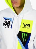 Valentino Rossi Official VR46 Abu Dhabi Mens FULLZIP Hoodie, Nieuw