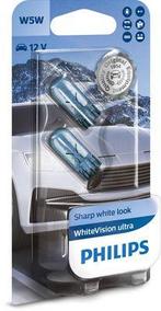 Philips W5W 12V White Vision - Set, Verzenden, Nieuw