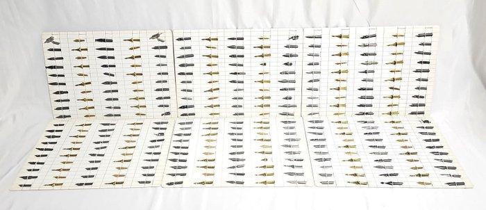 300 Rari Pennini D Epoca In (Acciaio e Dorati) Originali, Verzamelen, Pennenverzamelingen