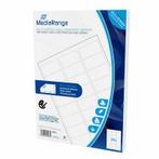 MediaRange A4 etiket 63,5 x 33,9mm 50 vel, Verzenden, Nieuw in verpakking
