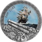 Niue. 5 Dollars 2022, San Jose Grand Shipwrecks in a History