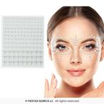 parels face stickers, Verzenden, Nieuw, Feestartikel