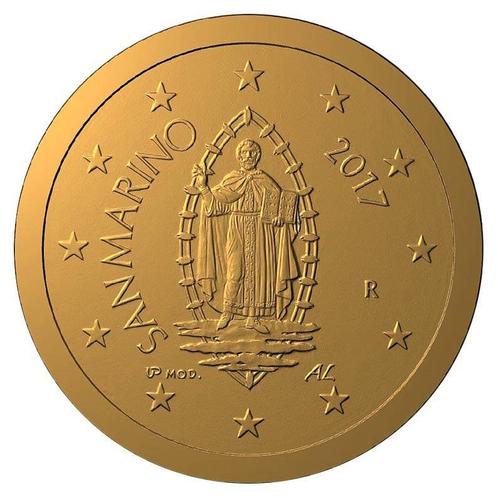 San Marino 50 Cent 2023 UNC, Postzegels en Munten, Munten | Europa | Euromunten, Verzenden