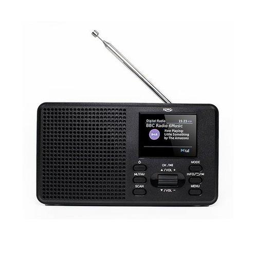 Xoro DAB 142 DAB+ - FM draagbare radio met bluetooth, Audio, Tv en Foto, Mp3-spelers | Overige merken, Verzenden