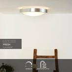 Lucide FRESH - Plafonnière Badkamer - Ø 35 cm - 2xE27 - IP44, Huis en Inrichting, Verzenden, Zo goed als nieuw