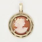 Hanger - 14 karaat Geel goud - Camée